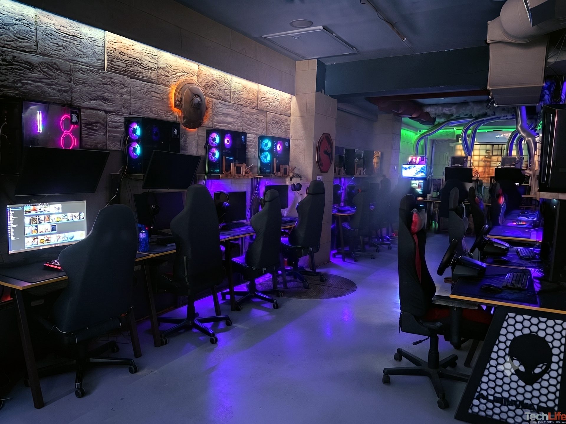 Wide room