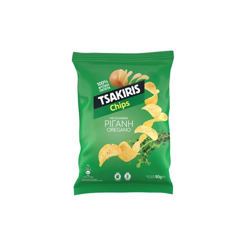 Tsakiris Chips Oregano 80gr